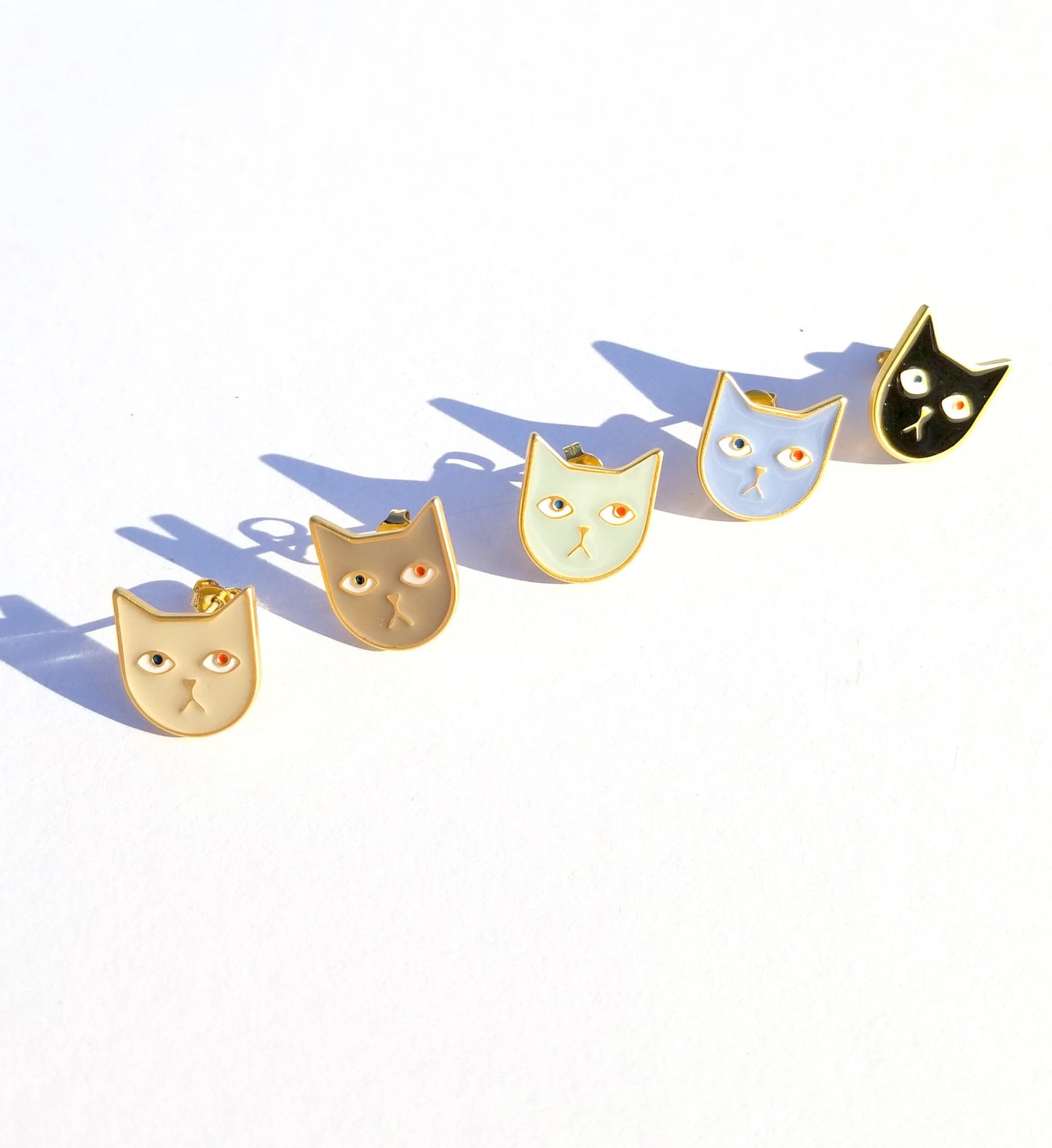 Matter Matters Kitty Tom Earrings • Black