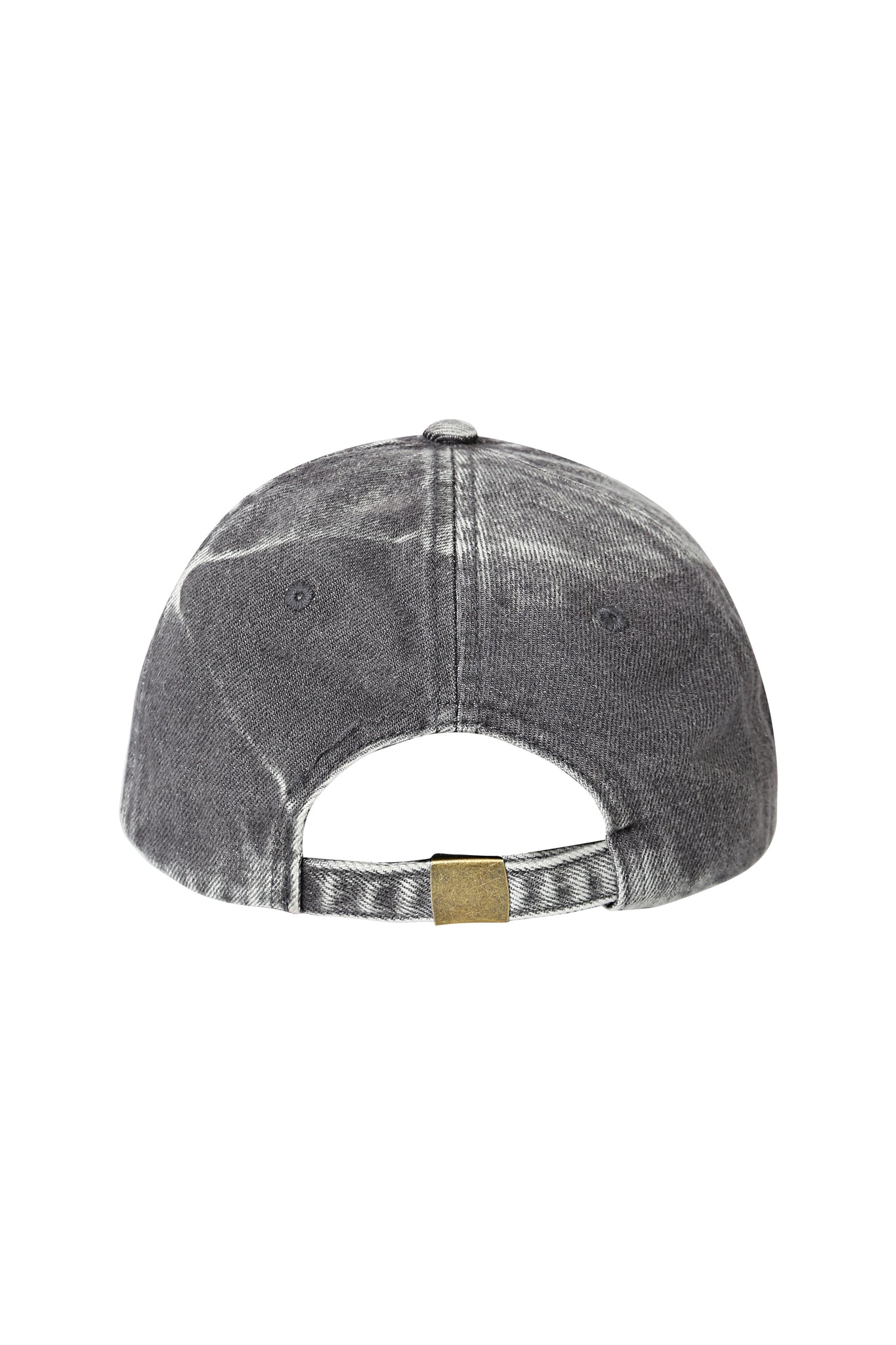 Aly Good Vibes - "ALY DISTRESSED LOGO GREY" WASHED CAP