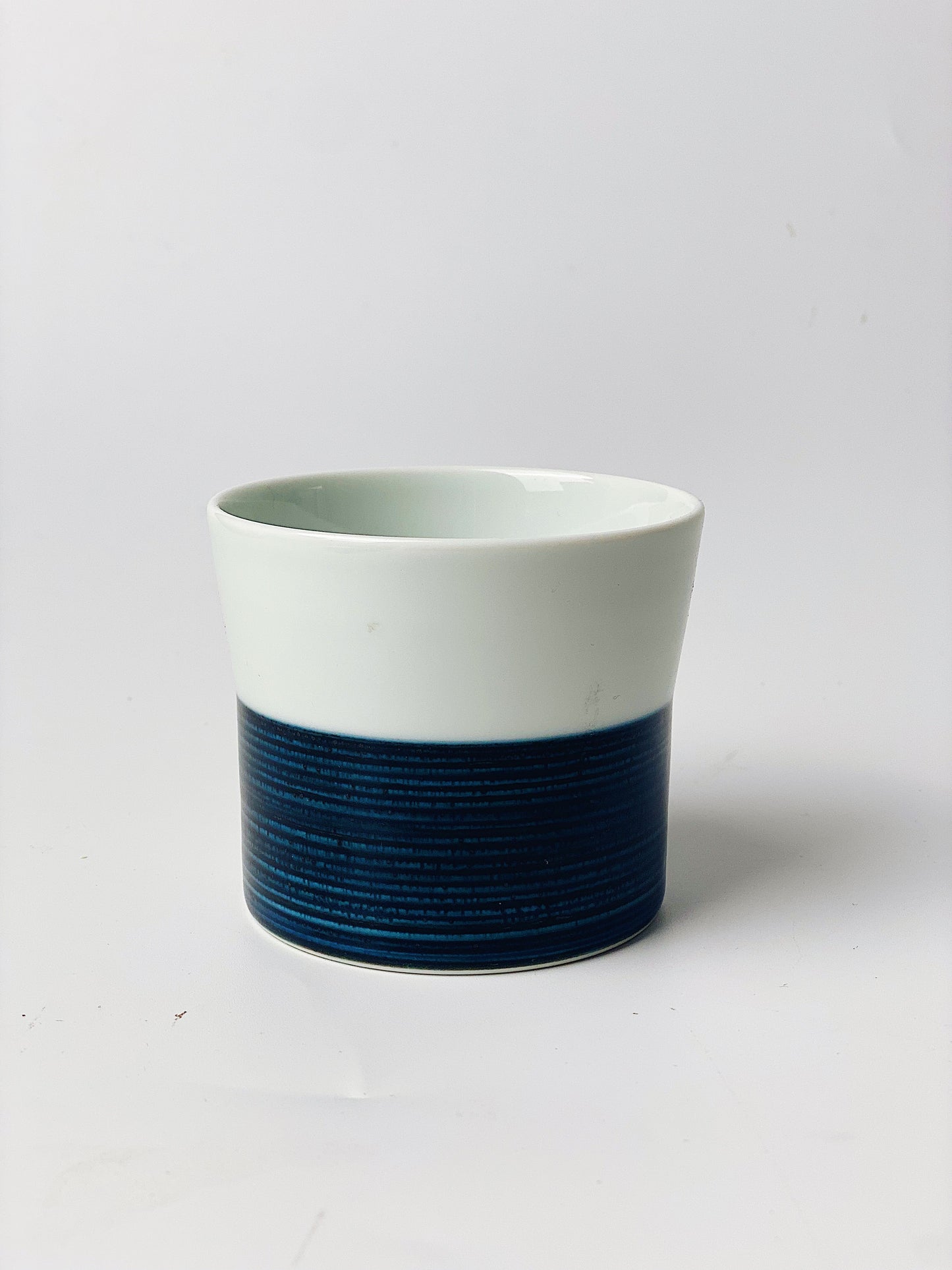 日本製波佐見燒 藍白拼色茶杯 | Japanese Blue & White Tea Cup