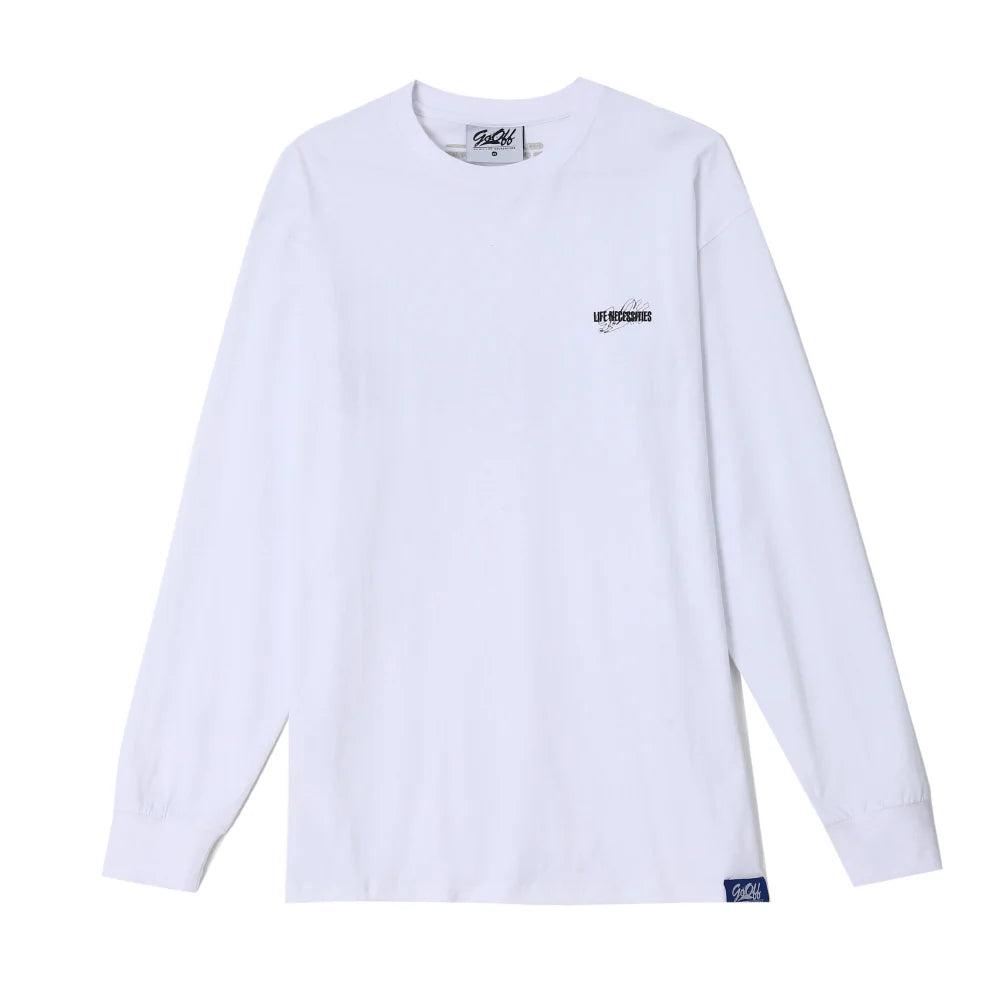 GO OFF INK JET PRINTING L/SL TOP(White)