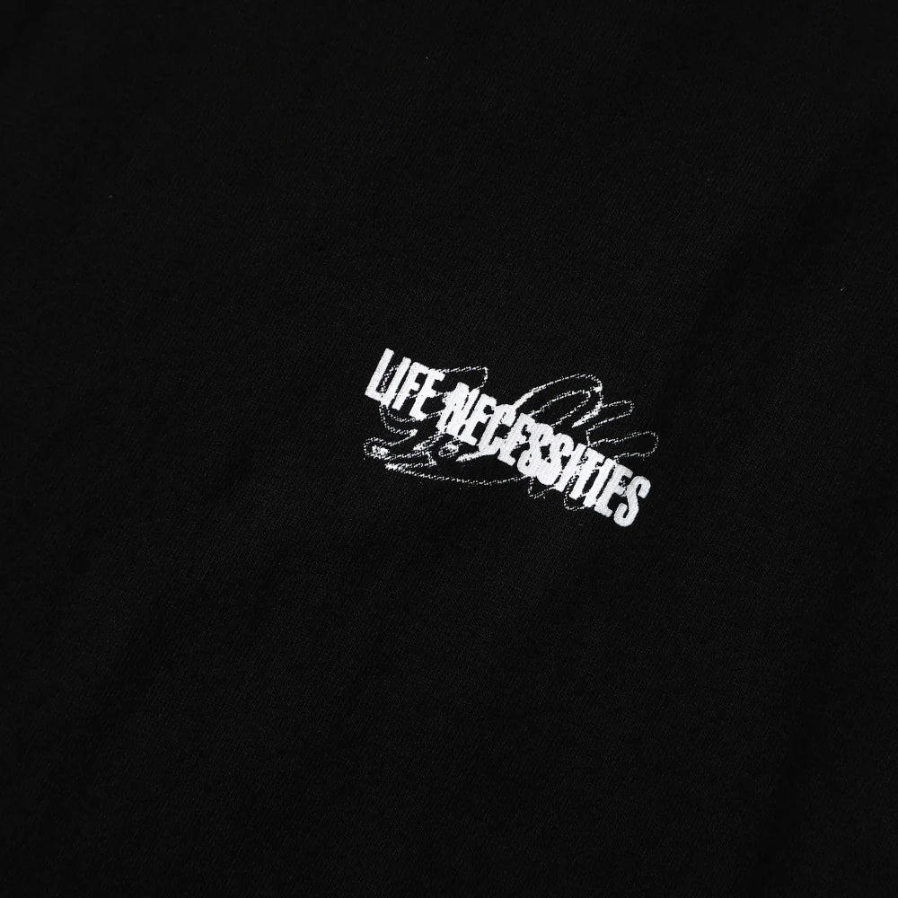 GO OFF INK JET PRINTING L/SL TOP(Black)