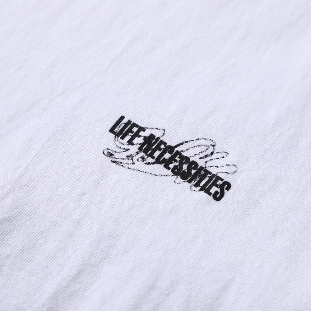GO OFF INK JET PRINTING L/SL TOP(White)