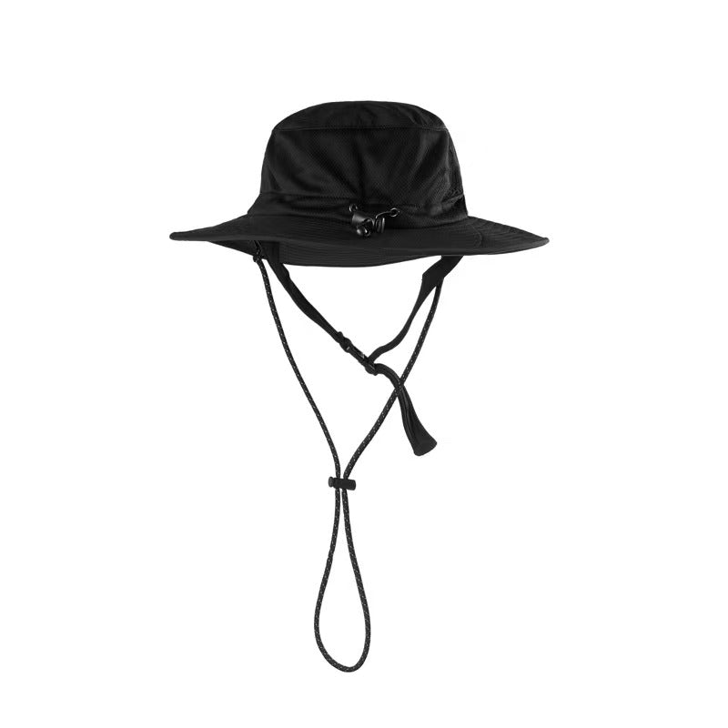 CHILLHANG 純色漁夫帽(黑)
