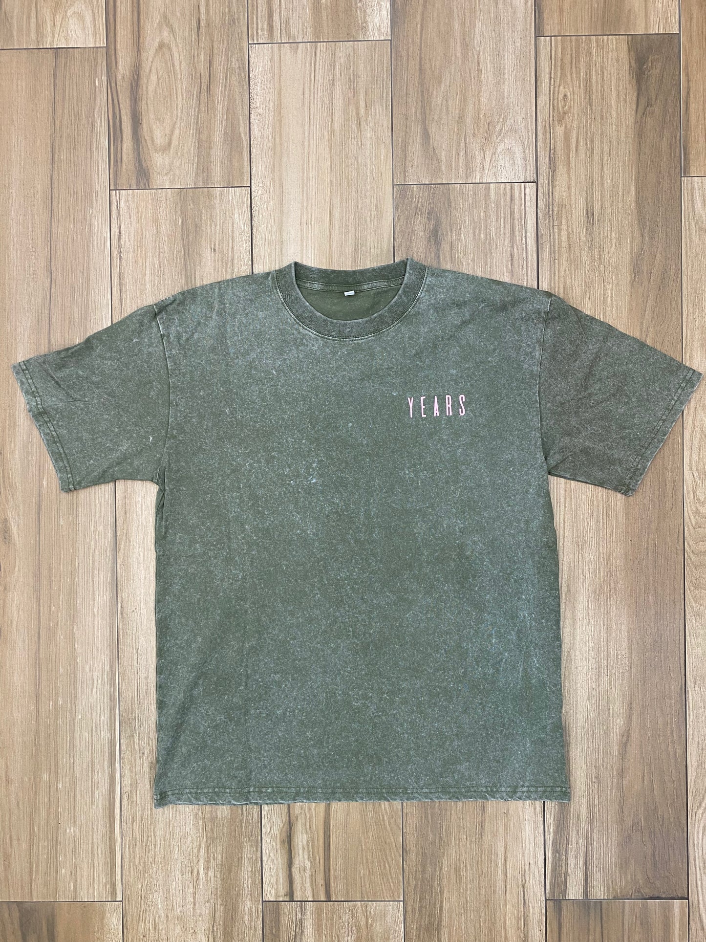 YEARS - "TEAM YEARS" Washed Tee (Army Green)