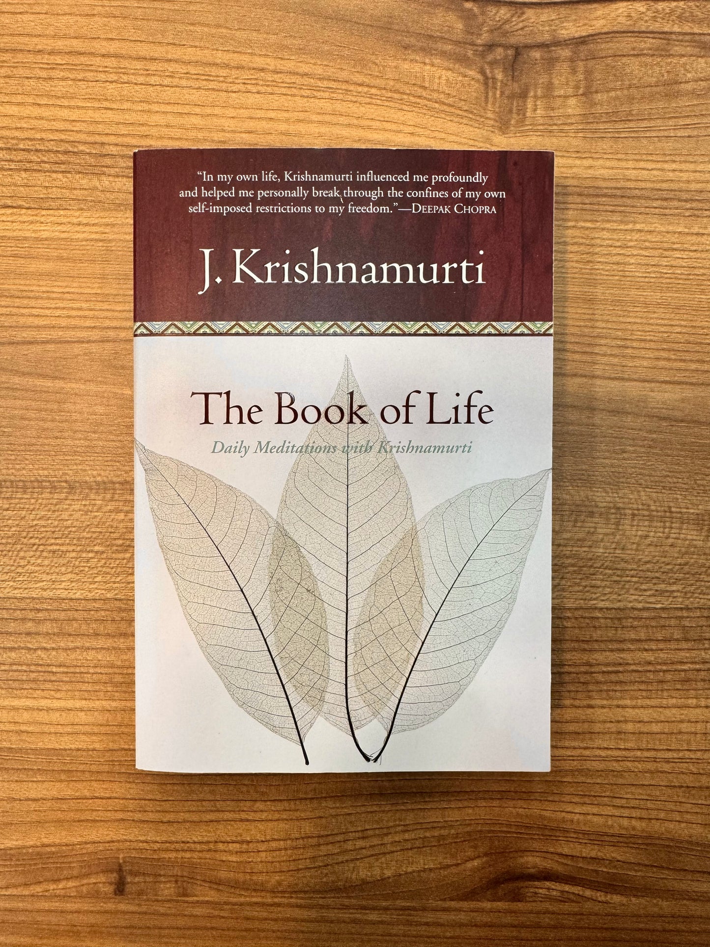 J. Krishnamurti - The Book of Life