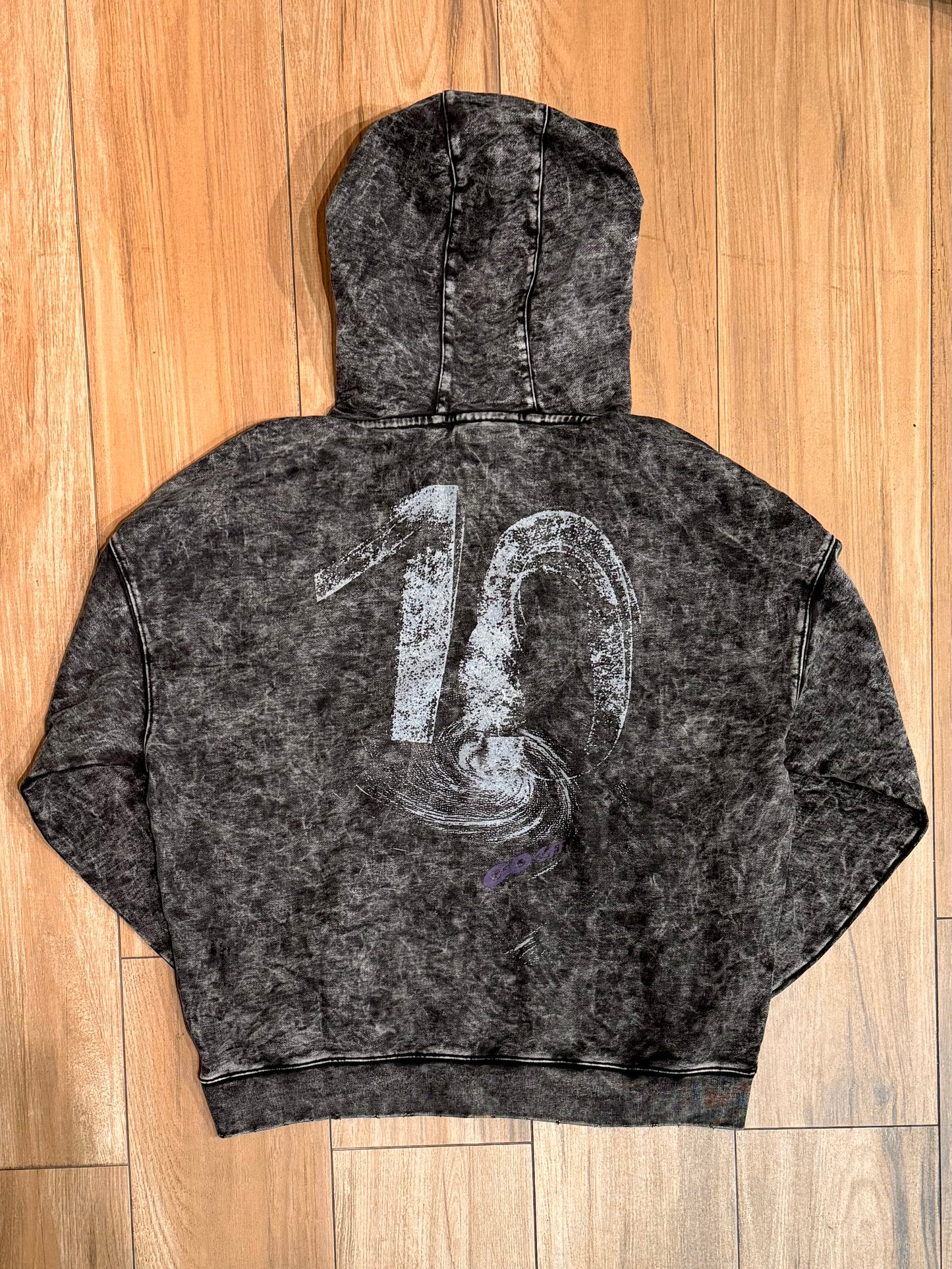 GO OFF 10TH VINTAGE SWEATSHIRT JACKET