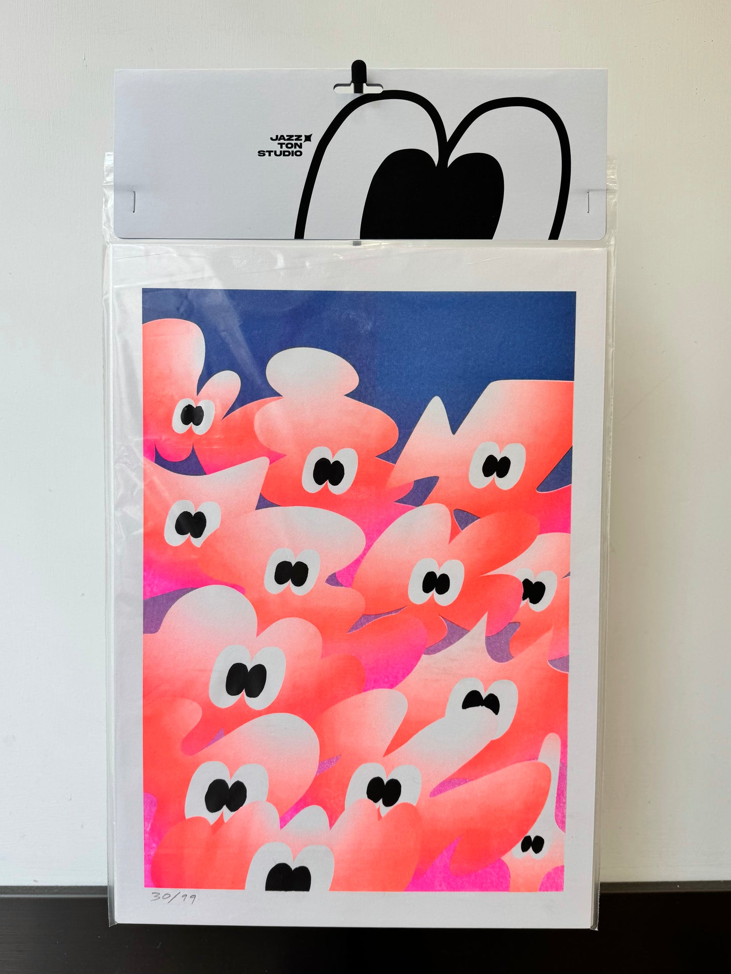 JAZZ TON STUDIO - F.O.M Family A3 Riso Art Print (Limited Edition)