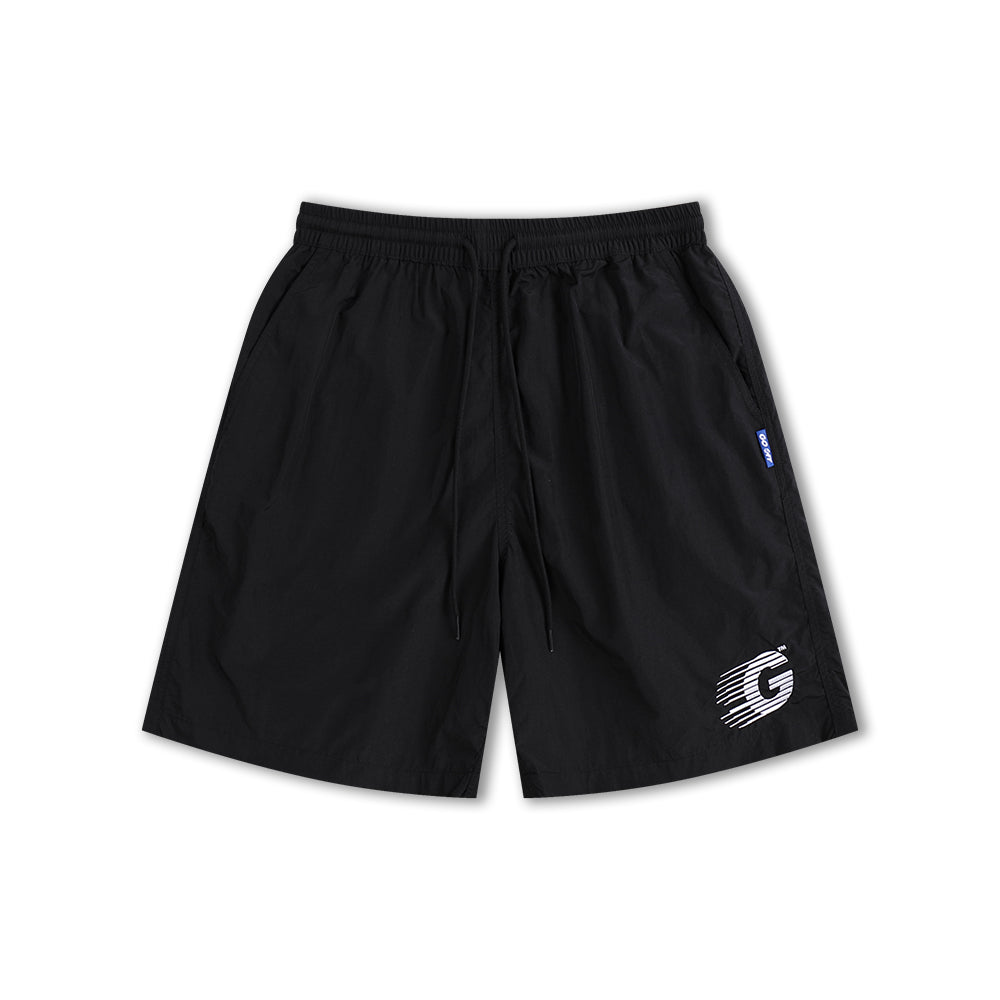 GO OFF G Logo Quick-Dry Shorts (Black)
