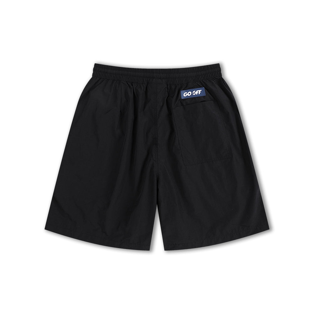 GO OFF G Logo Quick-Dry Shorts (Black)