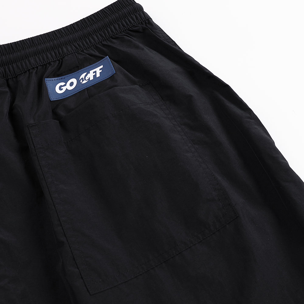 GO OFF G Logo Quick-Dry Shorts (Black)
