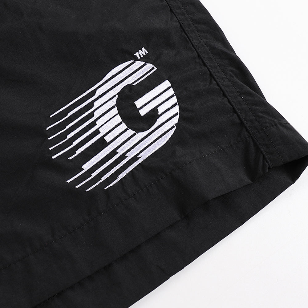 GO OFF G Logo Quick-Dry Shorts (Black)