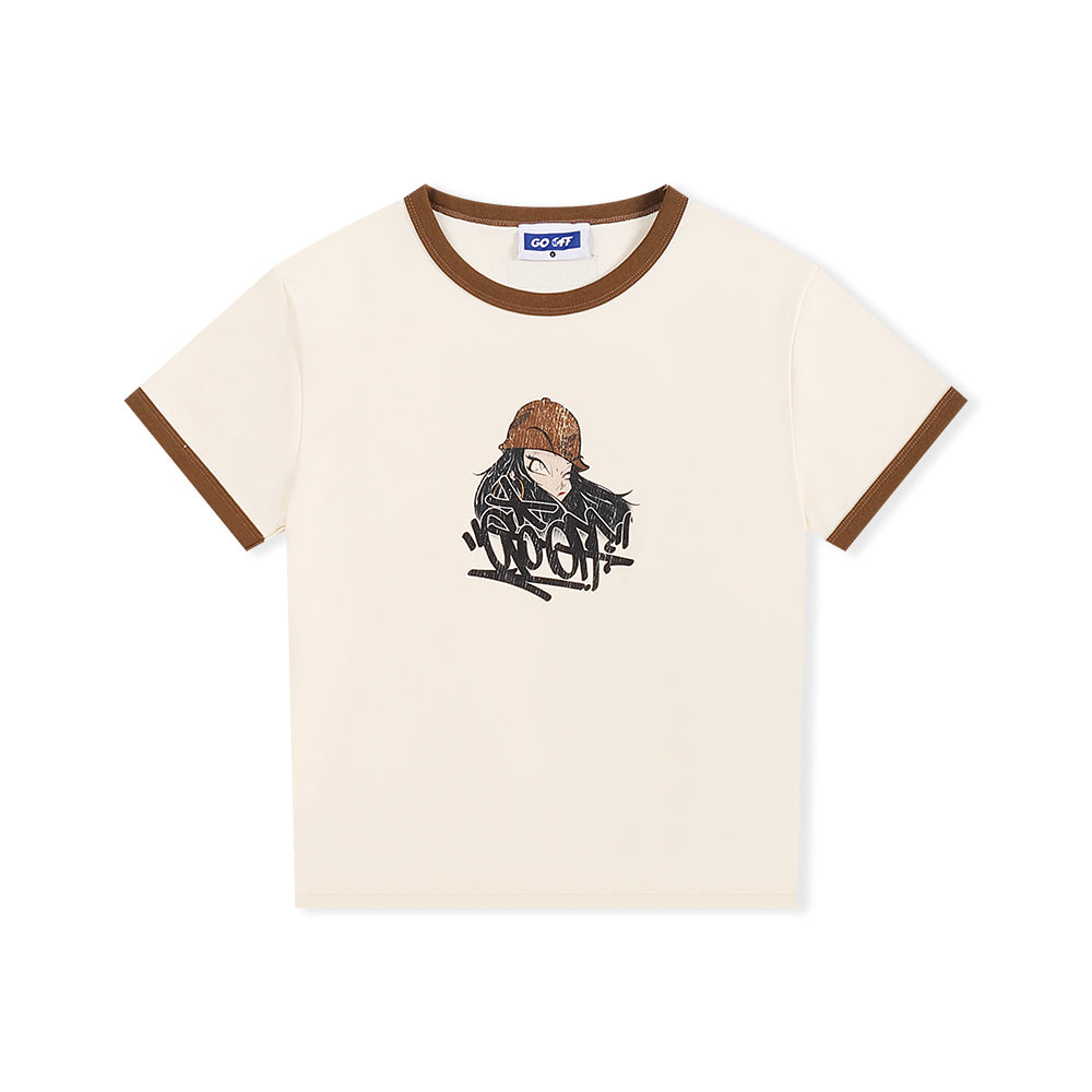 GO OFF Ringer Tee