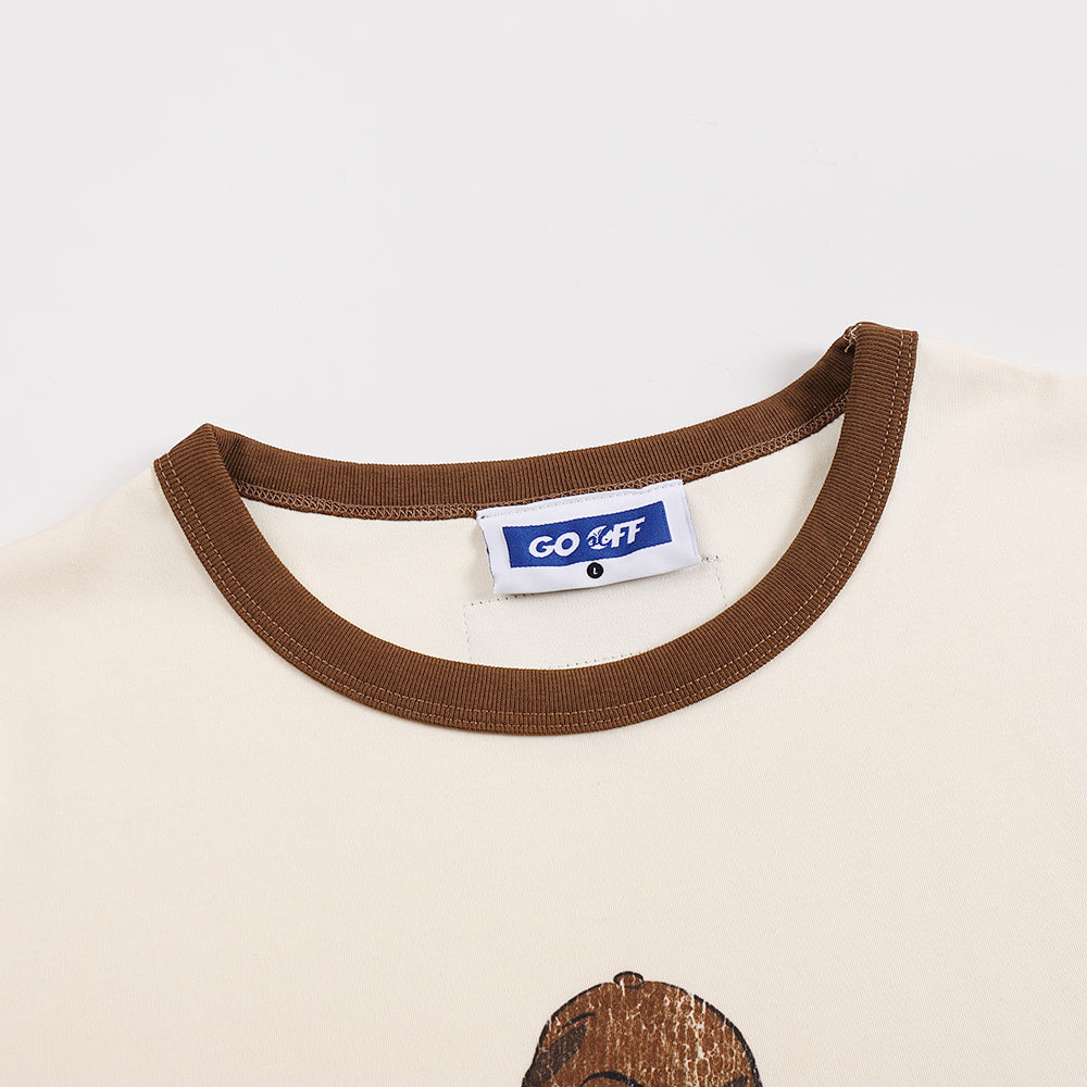 GO OFF Ringer Tee