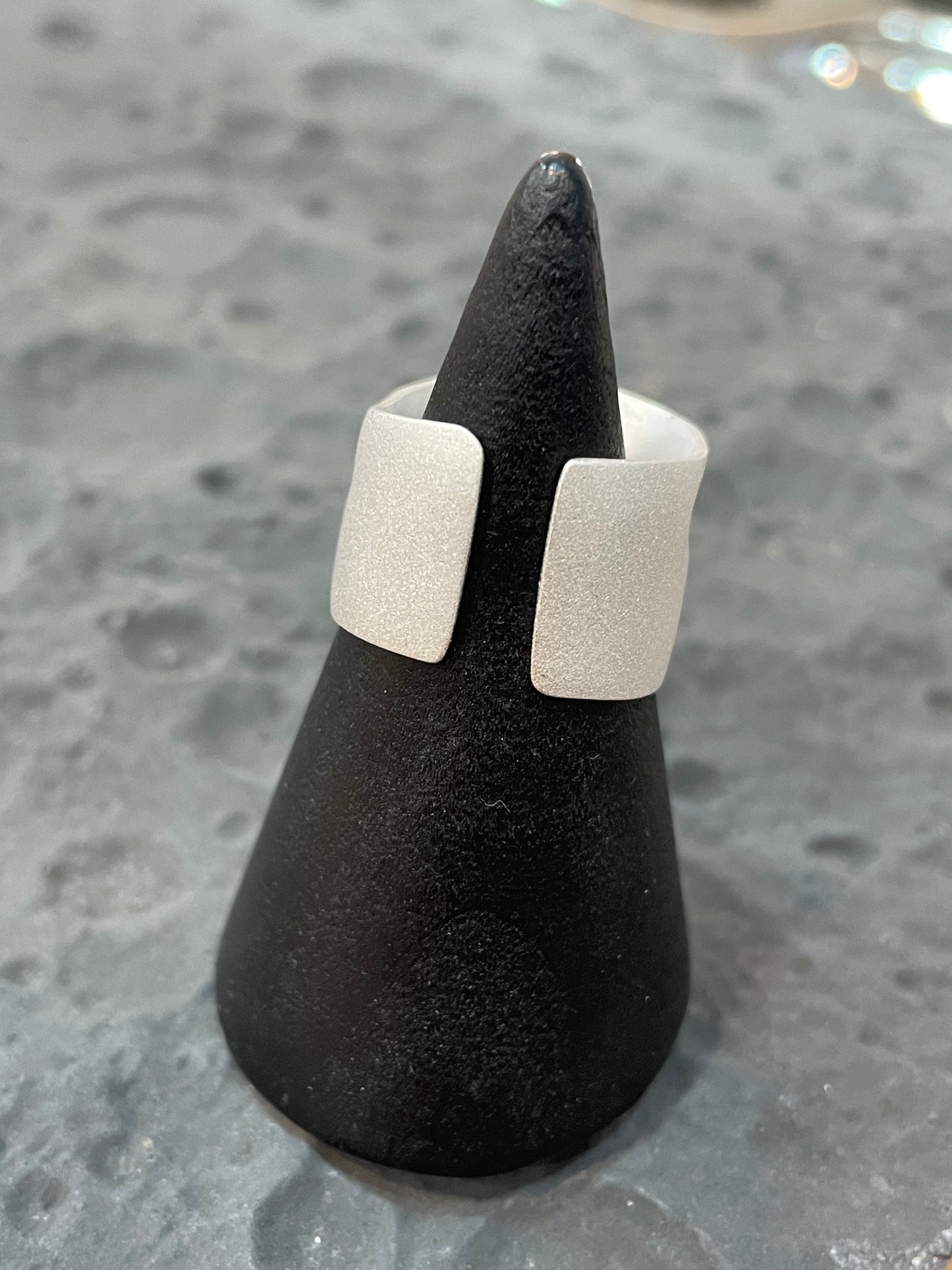 Hugbubble - Frosted Tinfoil Ring