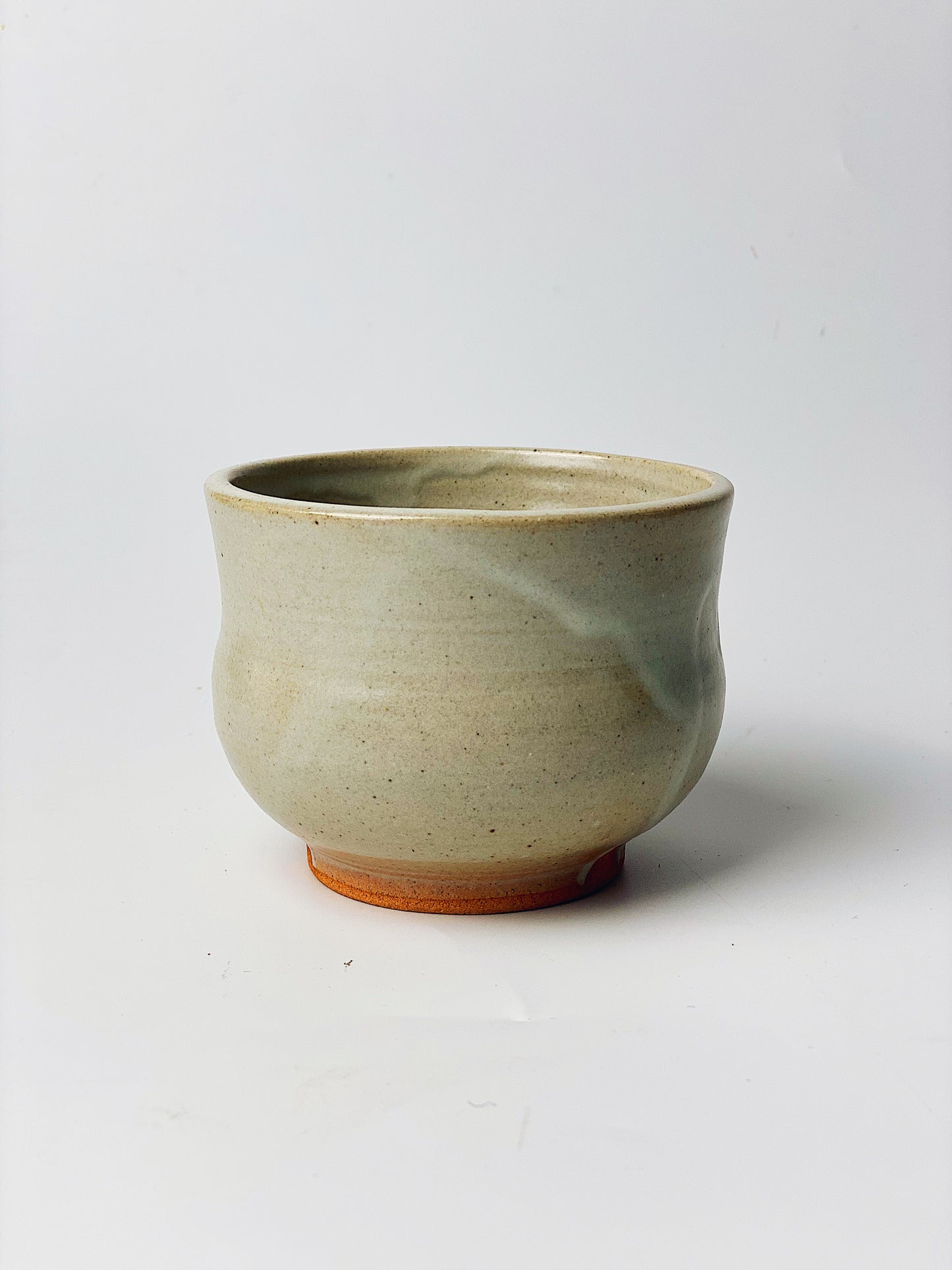 日本製唐津燒 灰色陶瓷茶碗 | Japanese Karatsu Ware Grey Tea Bowl