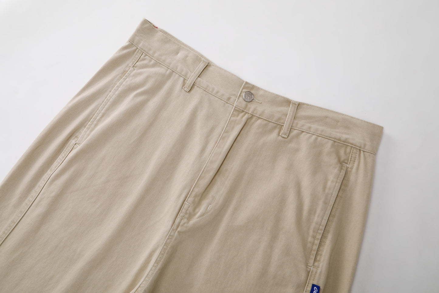 GO OFF Wide Straight-Leg Casual Pants