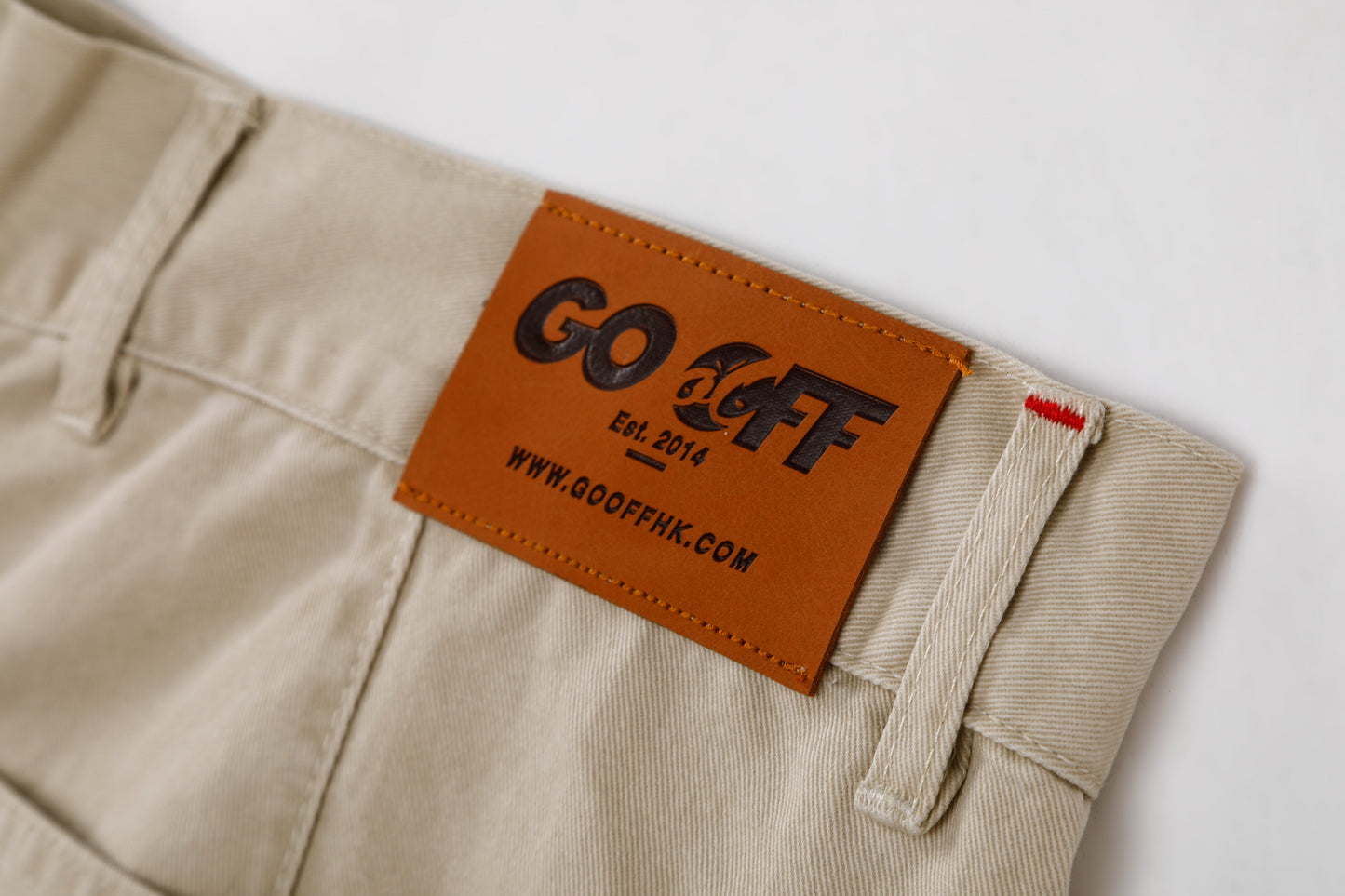 GO OFF Wide Straight-Leg Casual Pants