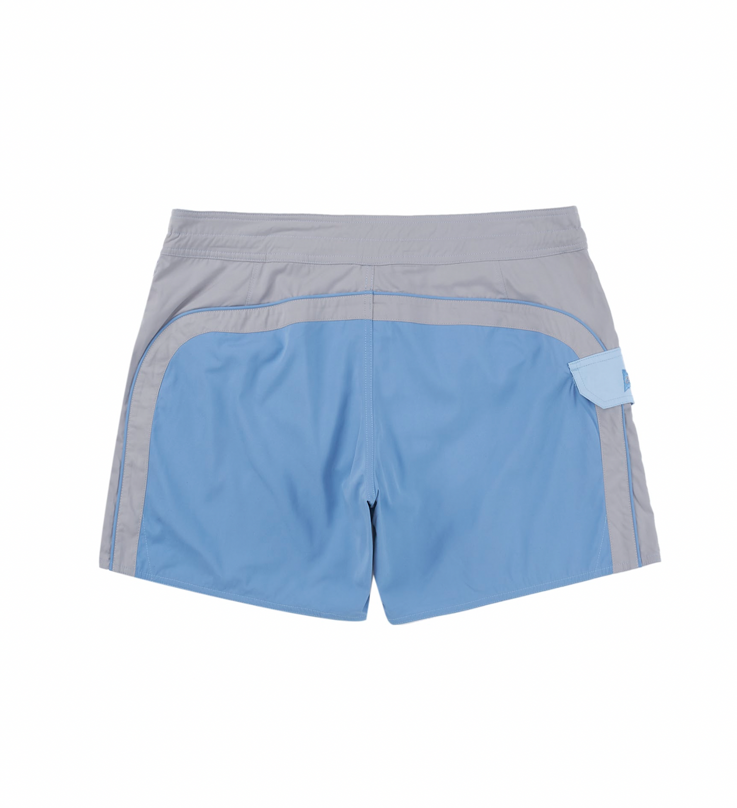 CHILLHANG 拼色水陸沙灘褲(藍灰拼色)(Unisex)
