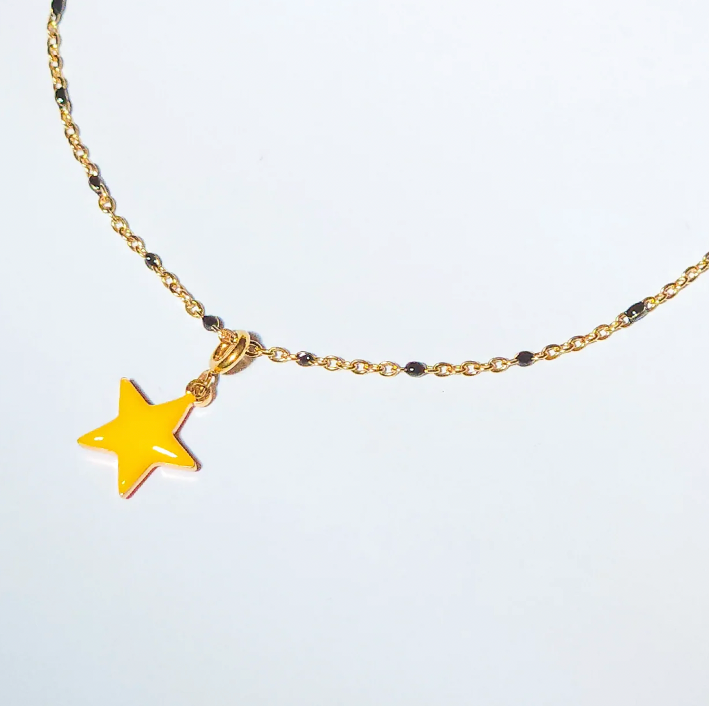 Matter Matters Shining Star Pendant • Orange & Yellow