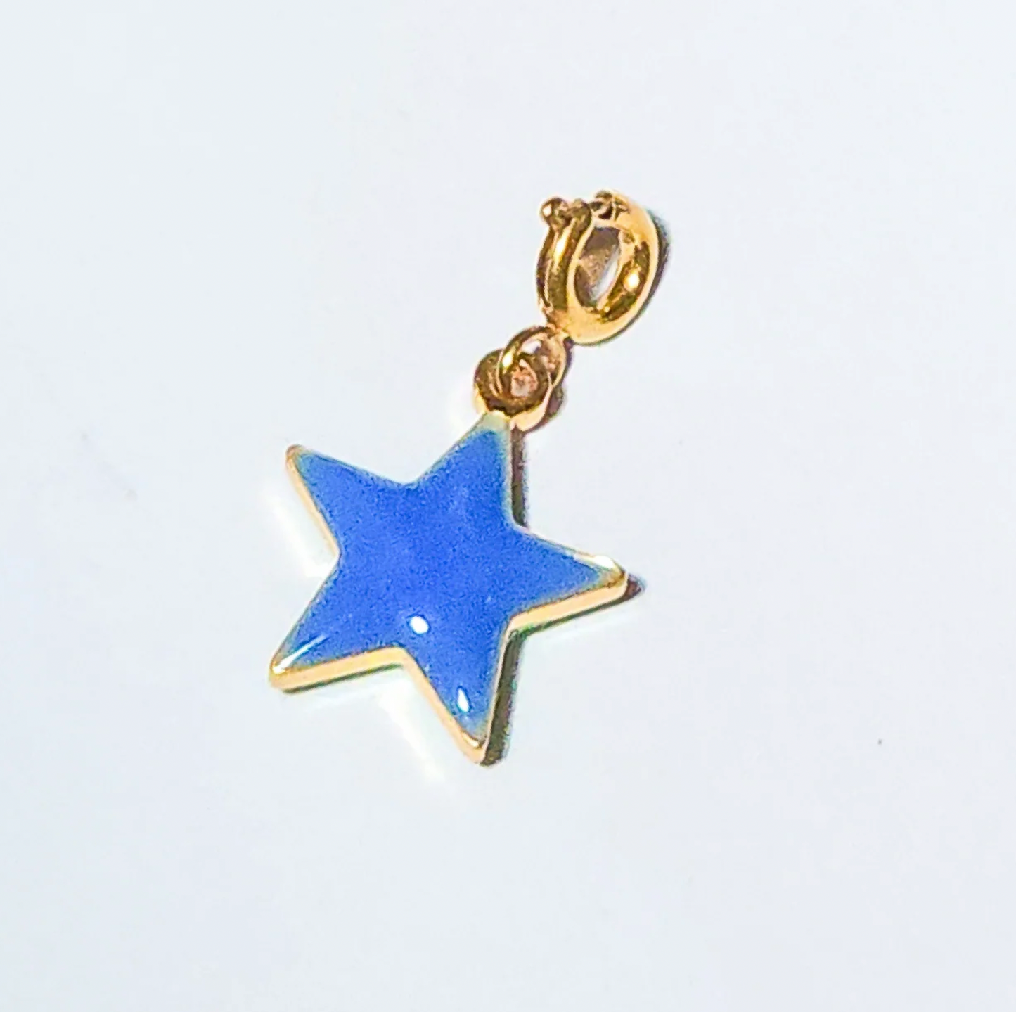 Matter Matters Shining Star Pendant • Cobalt & Bright Green