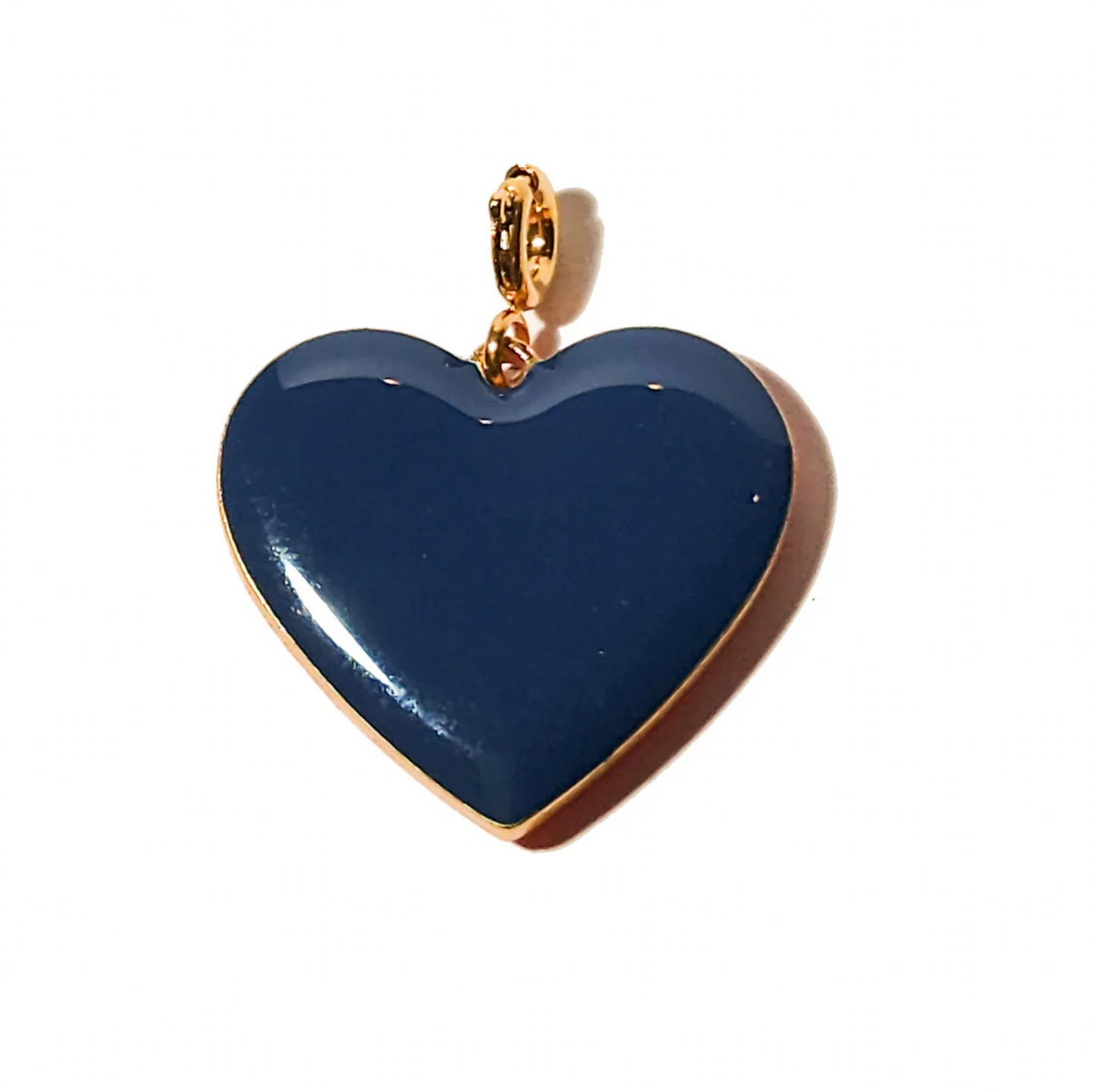 Matter Matters Set Your Heart Pendant • Navy & Red
