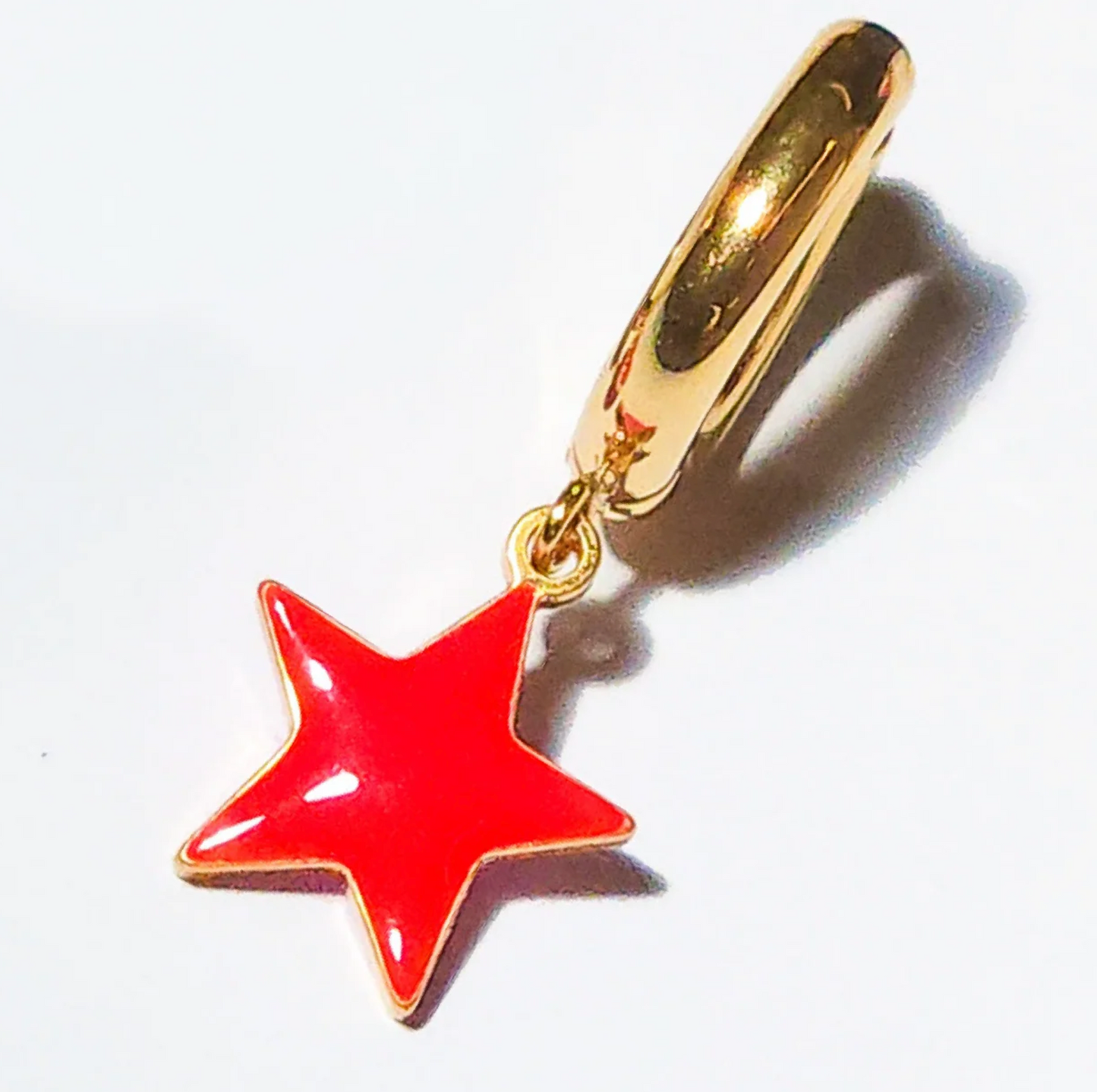 Matter Matters Shining Star Earrings • Red & Pink
