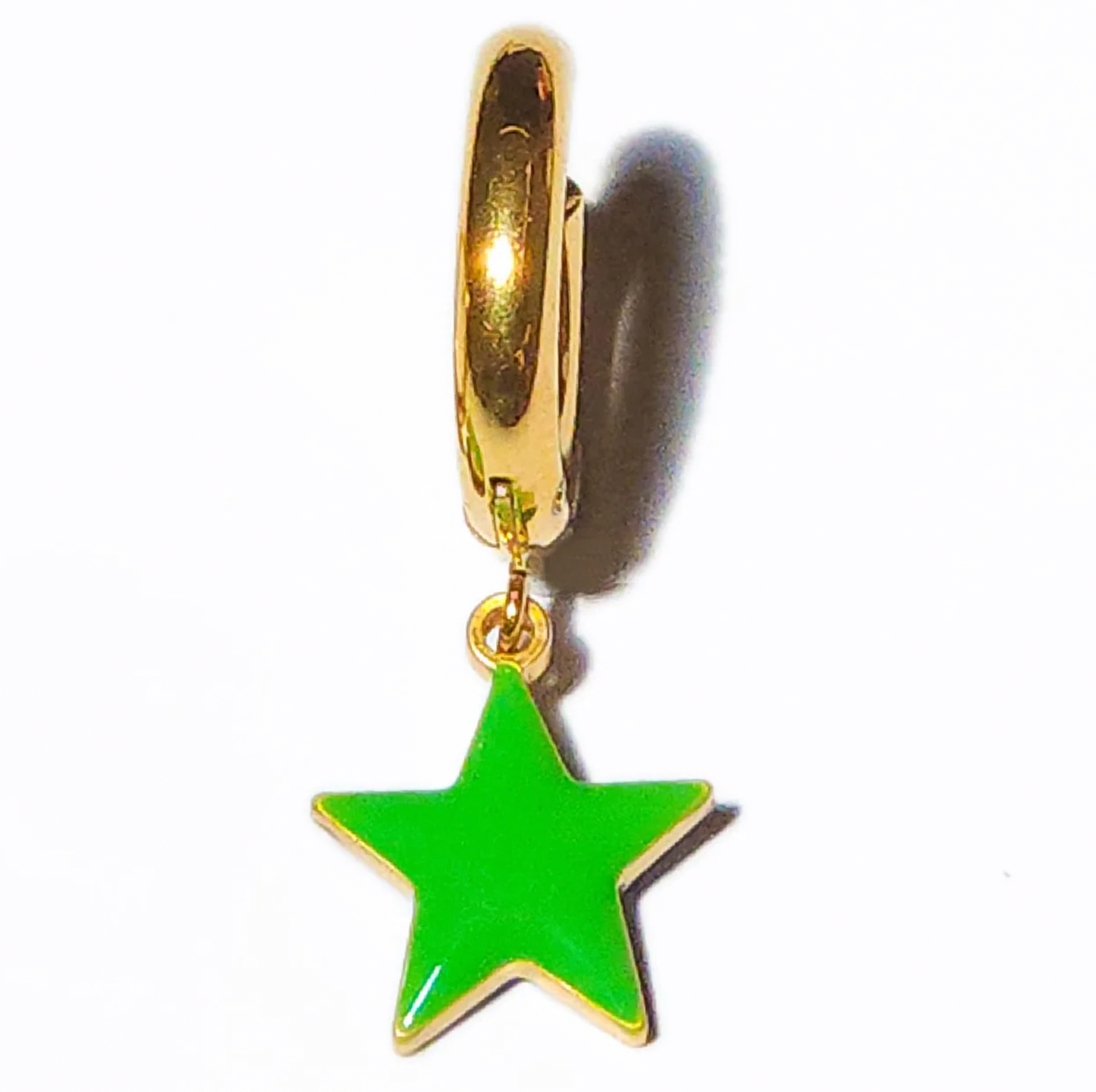 Matter Matters Shining Star Earrings • Cobalt & Bright Green