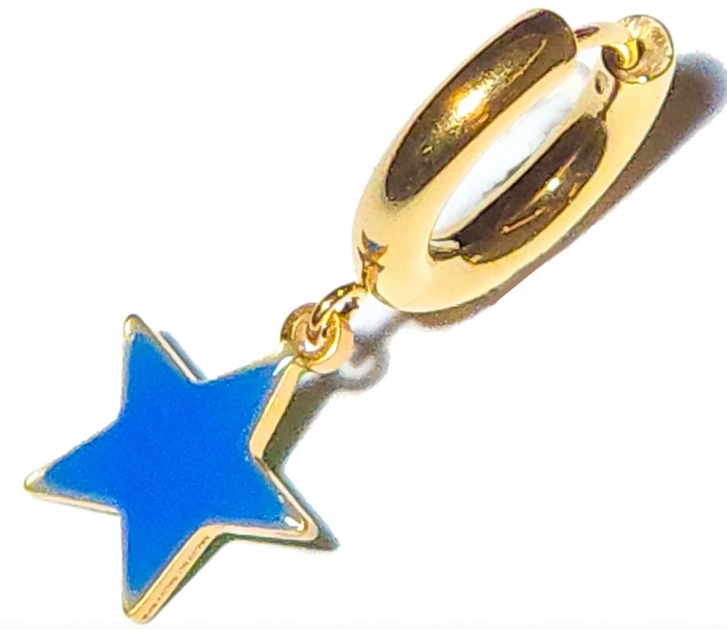 Matter Matters Shining Star Earrings • Cobalt & Bright Green