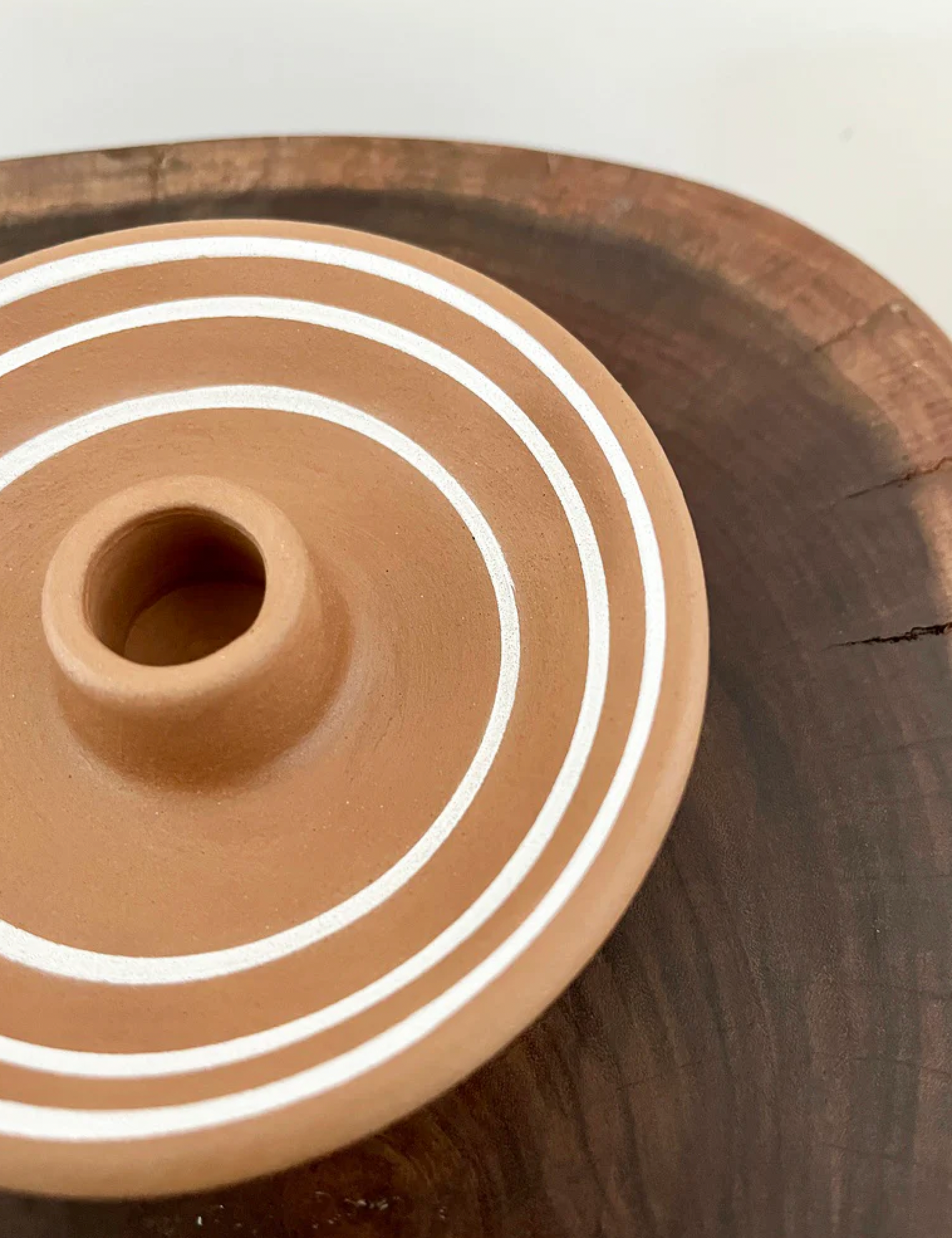 秘魯手造陶瓷聖木座|Peruvian Ceramic Palo Santo Holder & Smudge Plate
