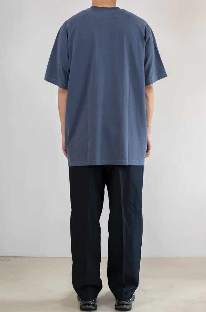 Aly Good Vibes - Logo Pocket Tee (Navy)