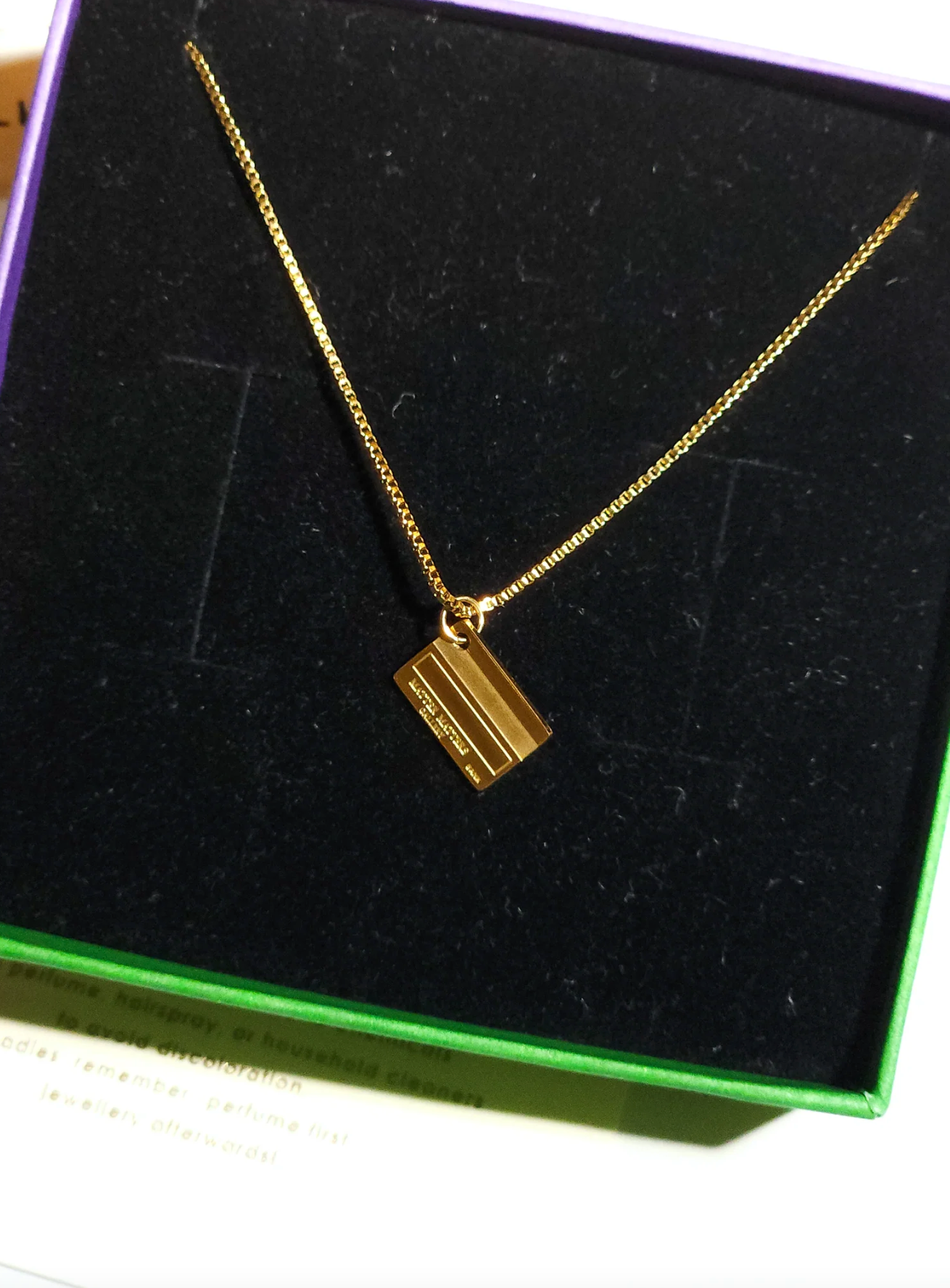 Matter Matters Unlimited Funds Credit Card Necklace • Gold
