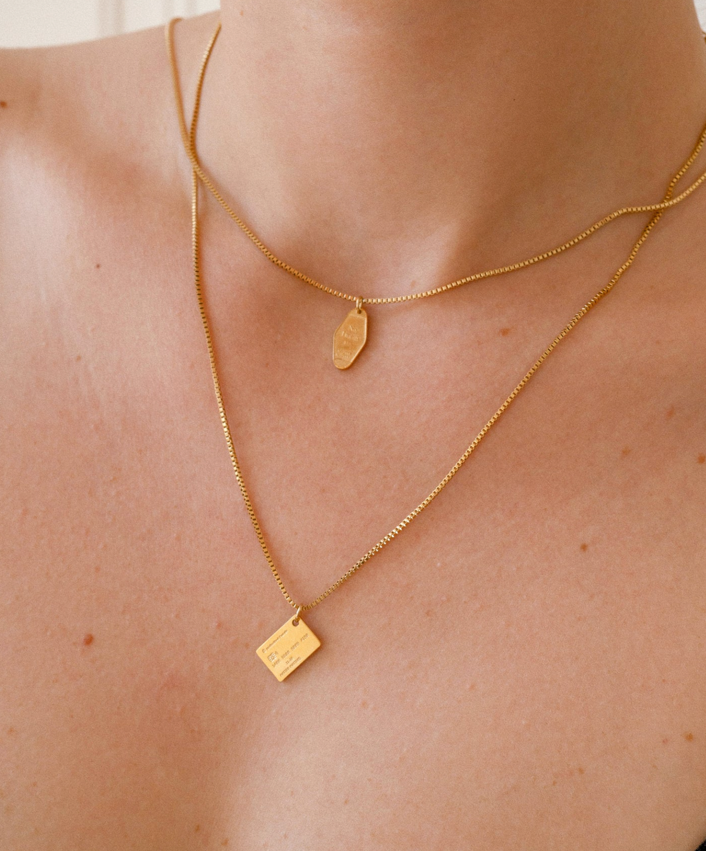 Matter Matters Unlimited Funds Credit Card Pendant • Gold