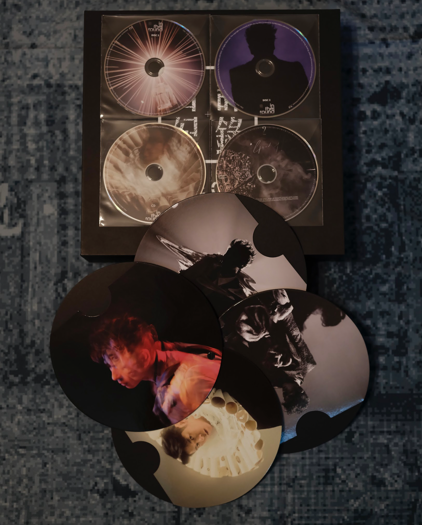 順豐到付/門店自取｜加購Picnic Mat - Alfred Hui 許廷鏗【in the round】CD + 2 Live Blu-ray Deluxe Box Set