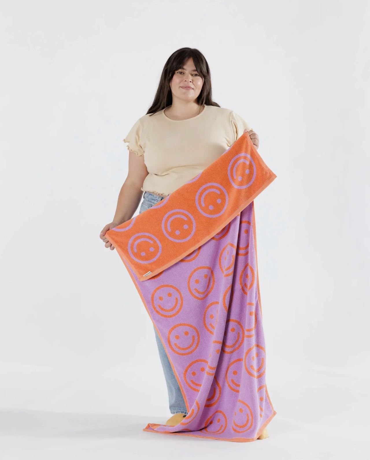 Baggu Bath Towel - Happy Lilac