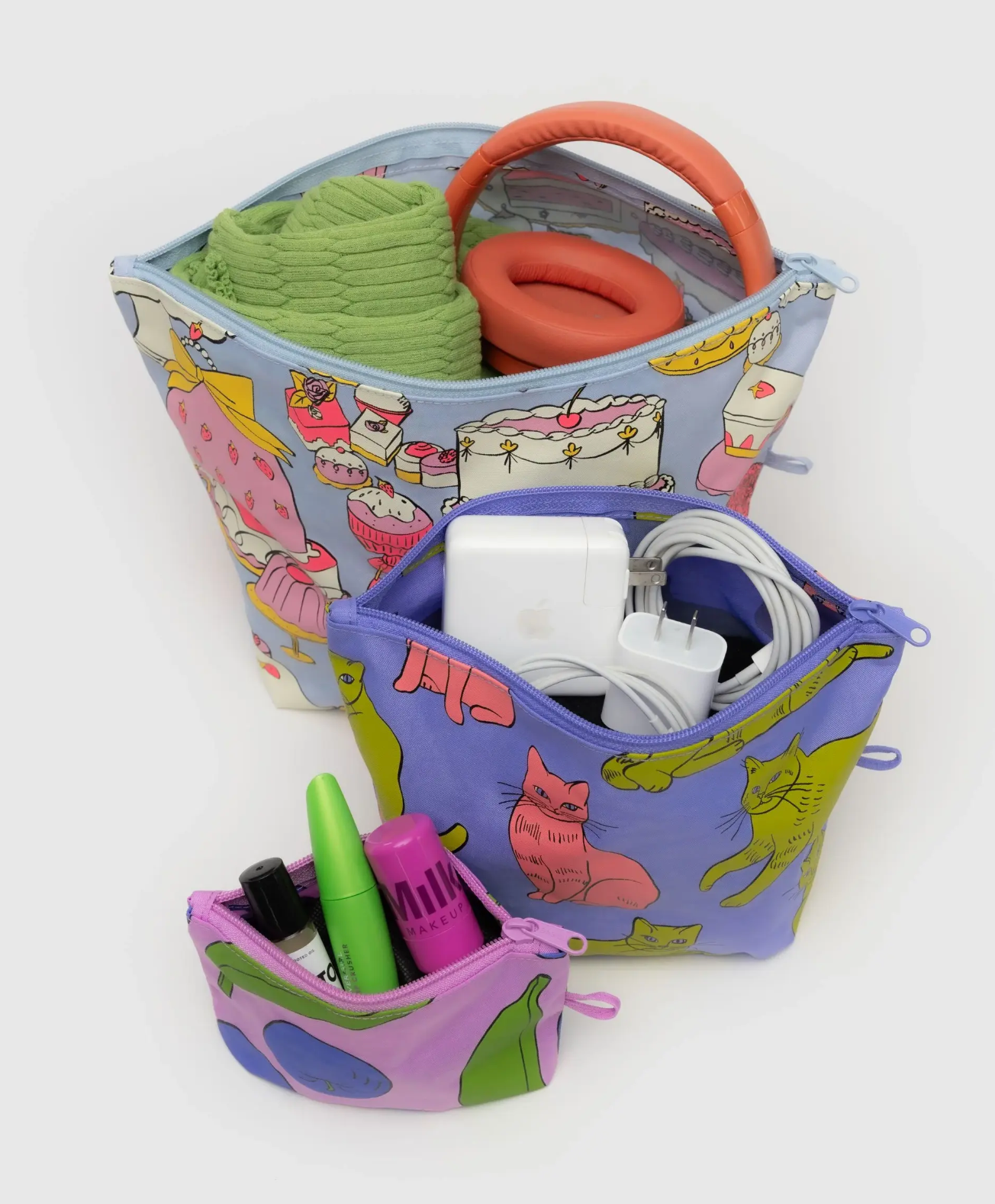 Baggu Go Pouch Set - Still Life