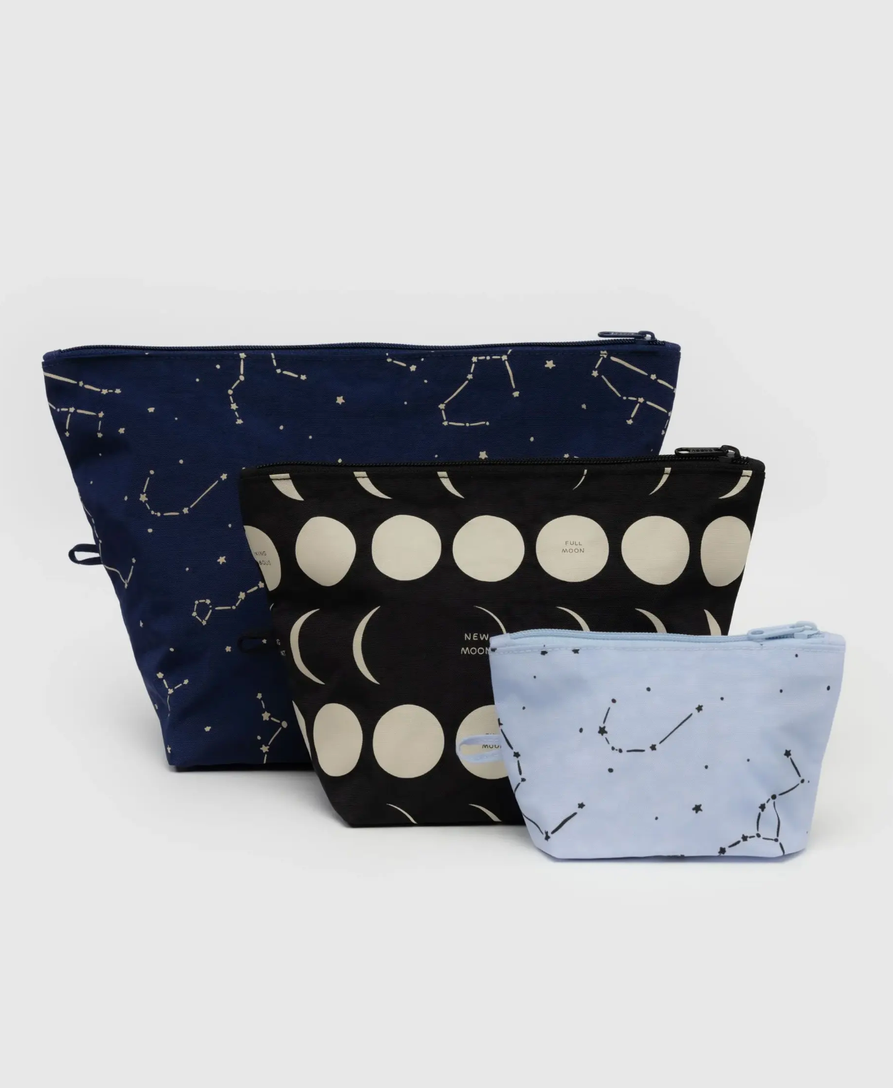 Baggu Go Pouch Set - Night Sky