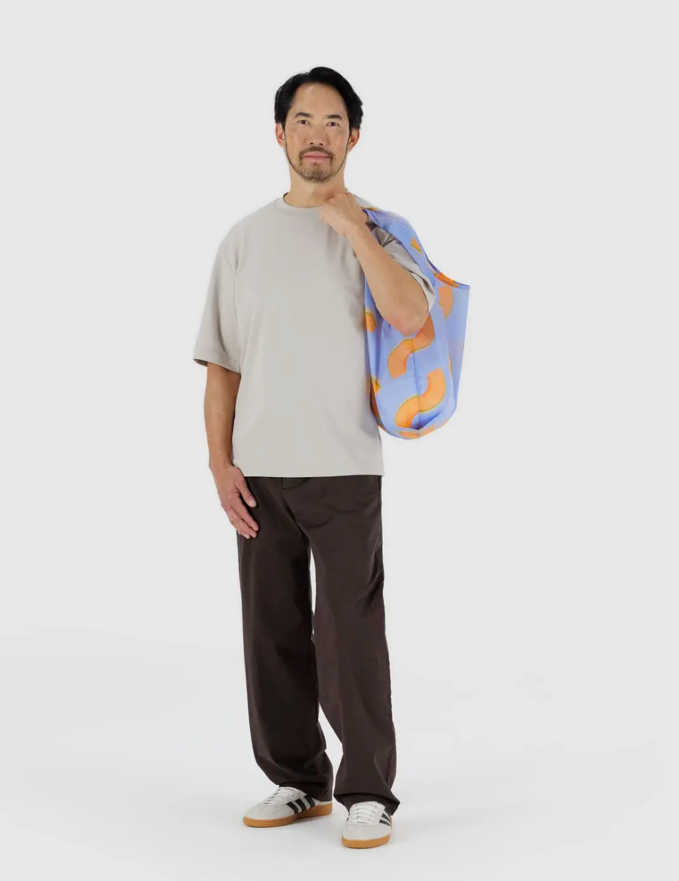 Standard Baggu - Cantaloupe Blue
