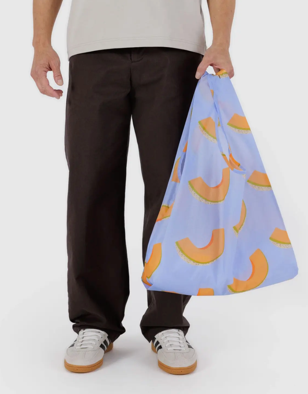 Standard Baggu - Cantaloupe Blue