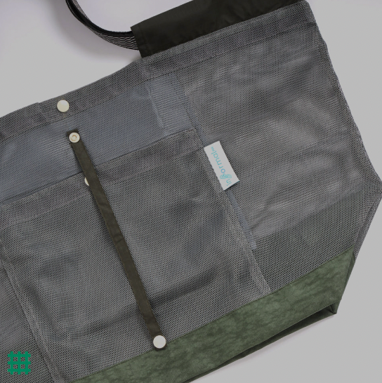 Informal Bag Mesh Shopper Size L (Grey)