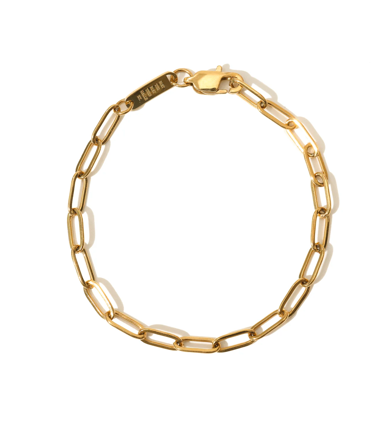 Matter Matters - 酒 Alcohol / Bracelet • Gold Chain