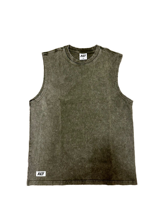 Aly Good Vibes - Muscle tank (Green)