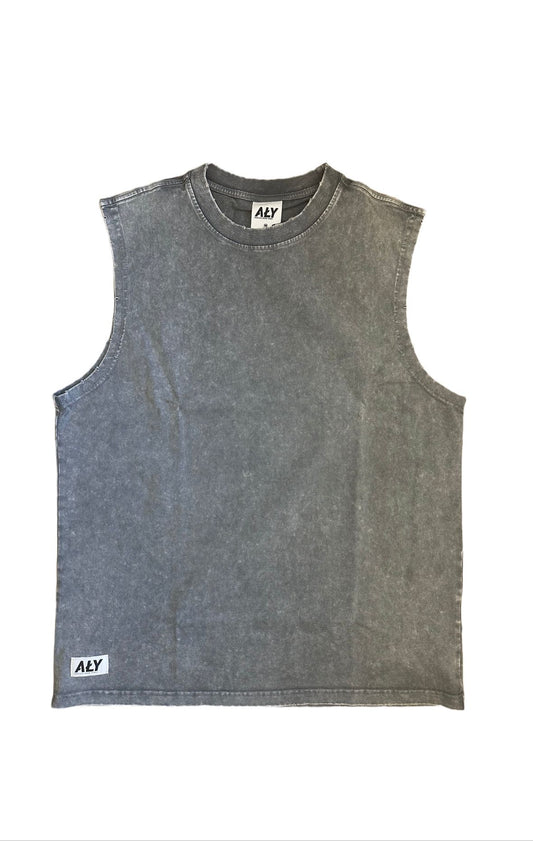 Aly Good Vibes - Muscle tank (Grey)