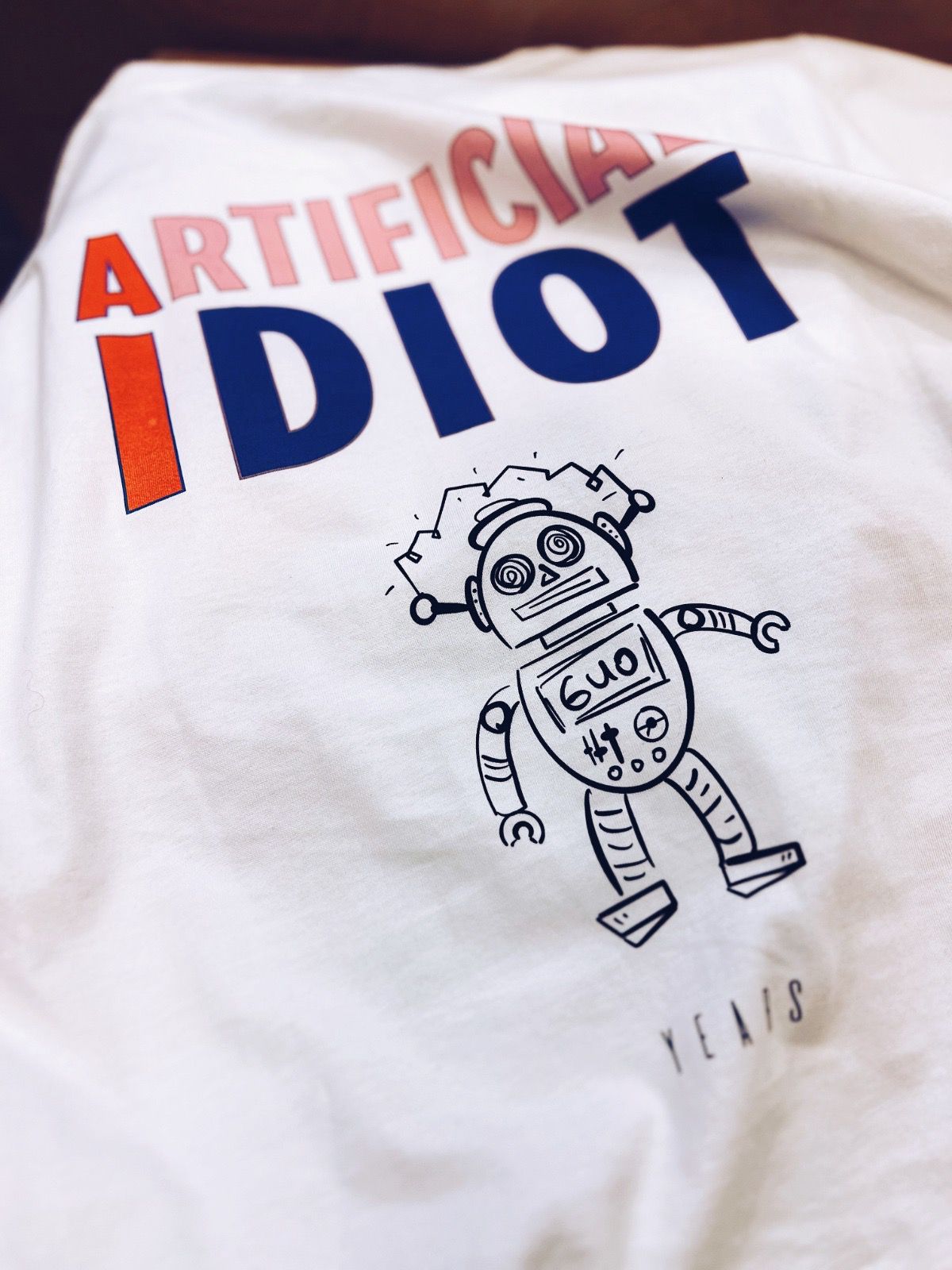 Years - "Artificial Idiot" Tee 智障機械人