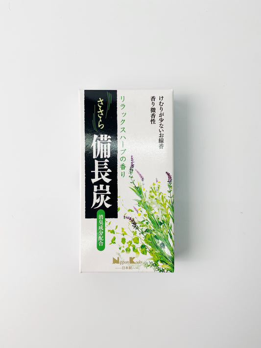 日本香堂線香 (備長炭 香草香) | Nippon Kodo Japanese Incense (White Sandalwood)