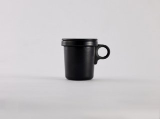 Ovject 琺瑯杯黑色 4 件裝 (5色掛耳) | Ovject Enamel Black Mug 4 Pcs (5 Colors Handle)