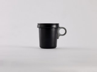 Ovject 琺瑯杯黑色 4 件裝 (5色掛耳) | Ovject Enamel Black Mug 4 Pcs (5 Colors Handle)