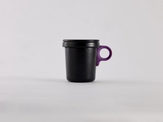 Ovject 琺瑯杯黑色 4 件裝 (5色掛耳) | Ovject Enamel Black Mug 4 Pcs (5 Colors Handle)