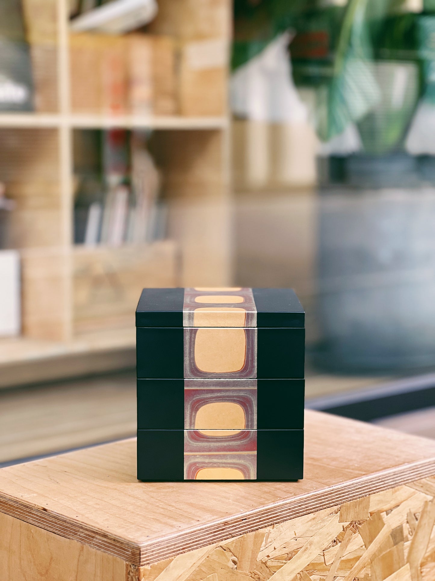 日本製 金澤古箔三層盒 | Made in Japan Hakuichi Ancient Foil Three-layer Box