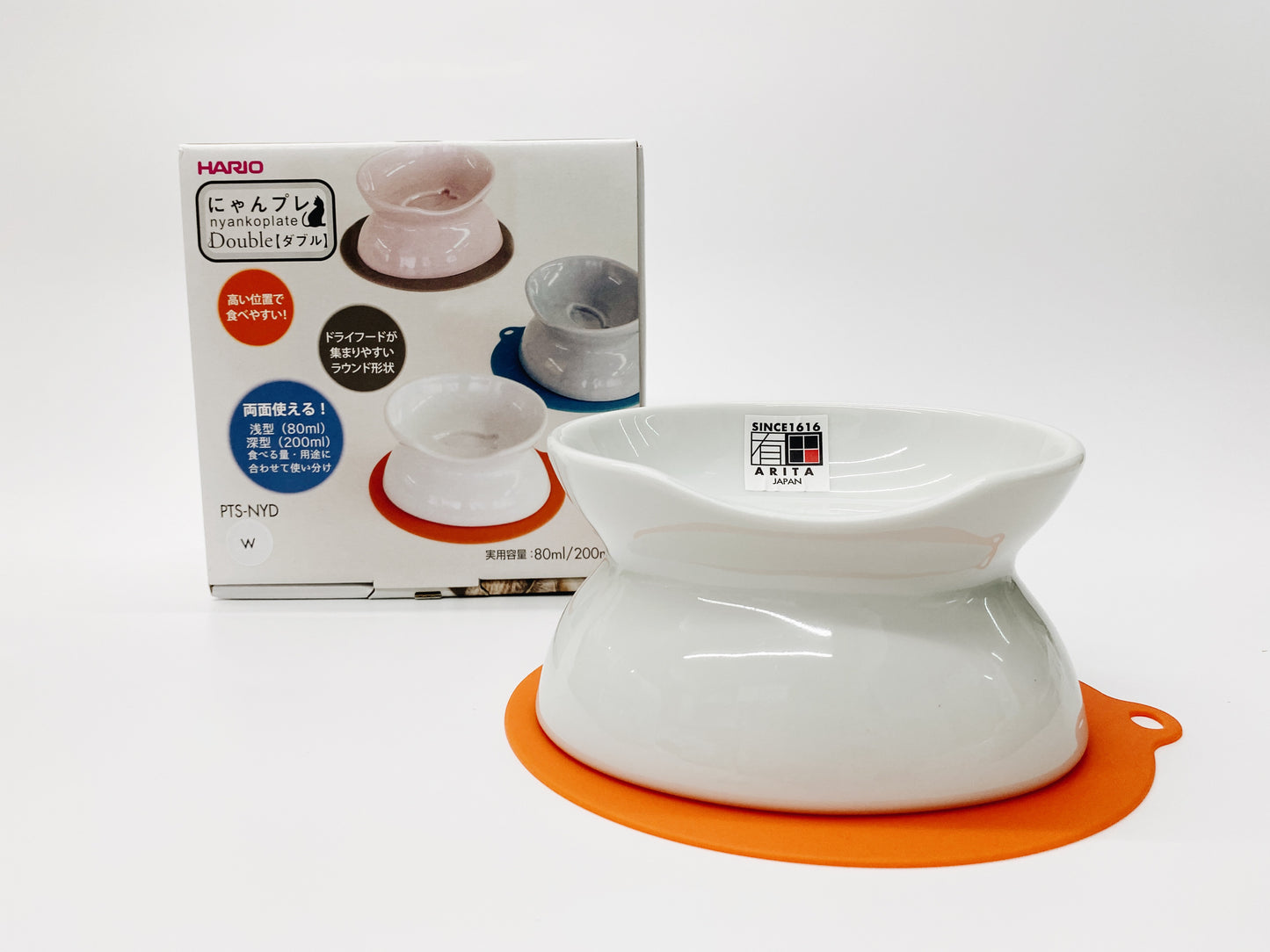 【日本製 Made in Japan】寵物食用碗 (白色) | Pet Food Bowl (White)