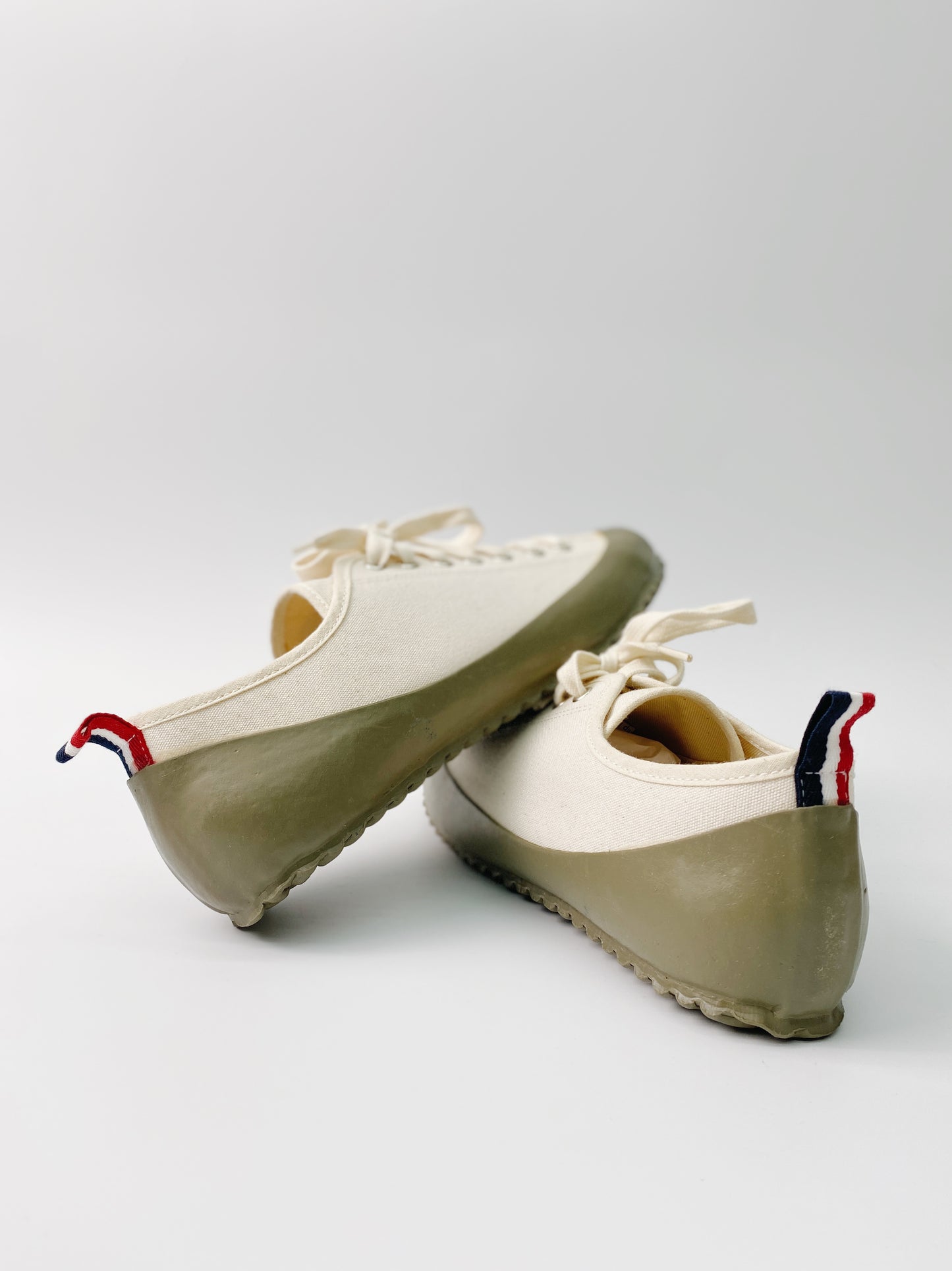 ALLX Marine Low Shoes (White/ Olive)